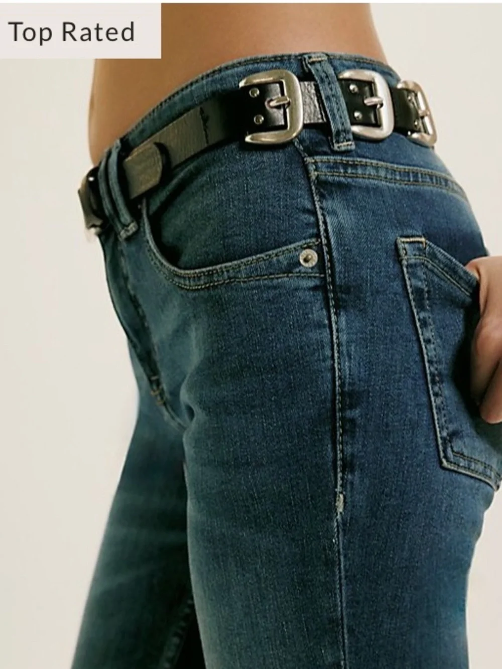 Free People Bronte Buckle Belt
